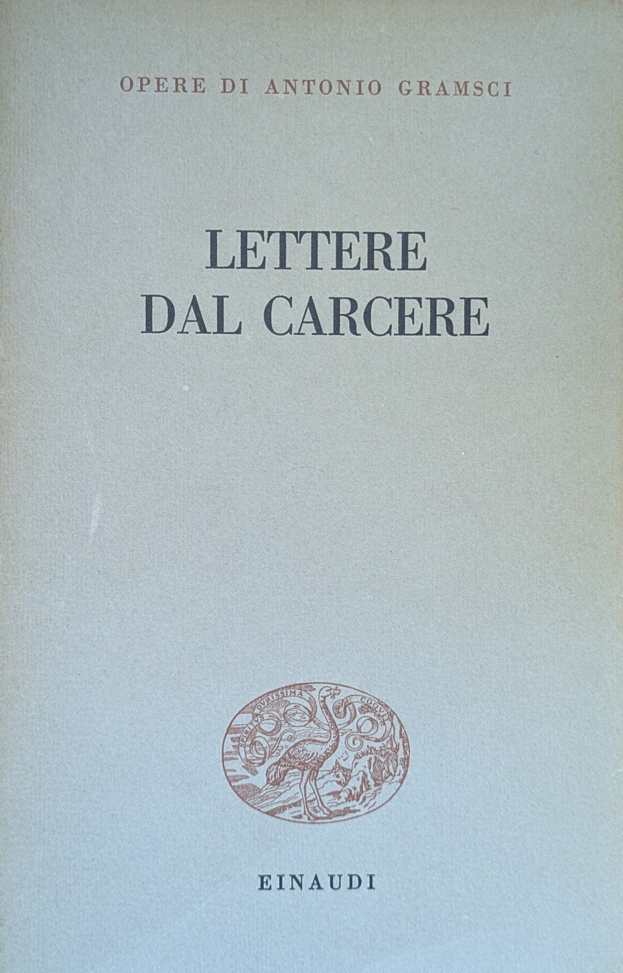 LETTERE DAL CARCERE