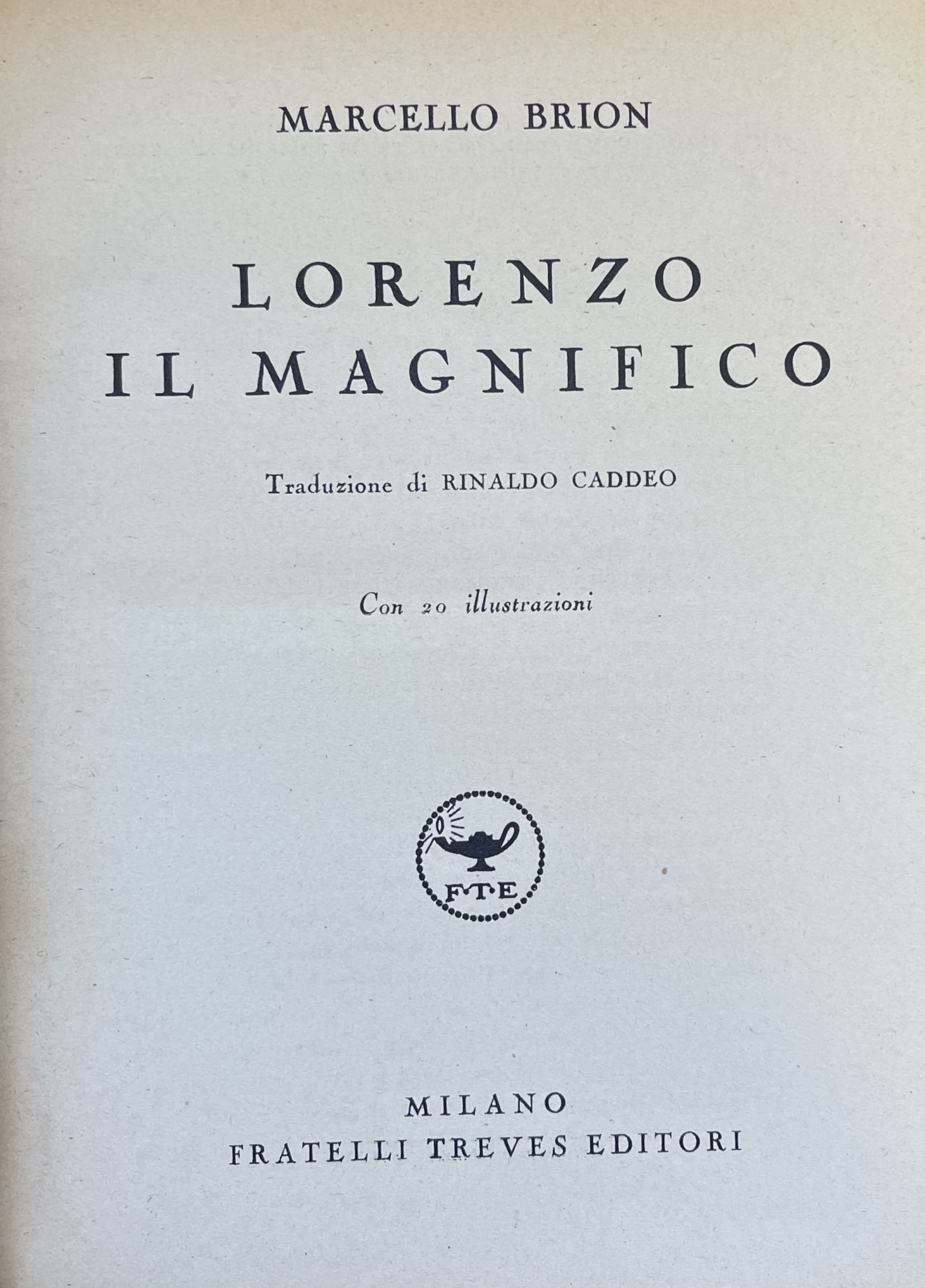 LORENZO IL MAGNIFICO