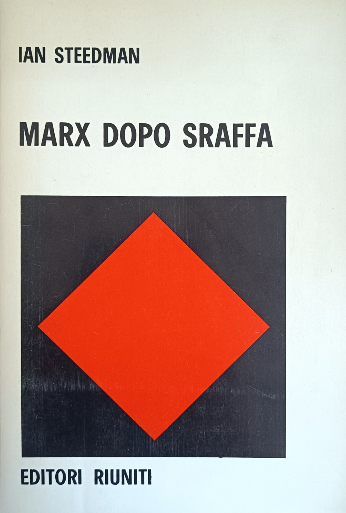 MARX DOPO SRAFFA