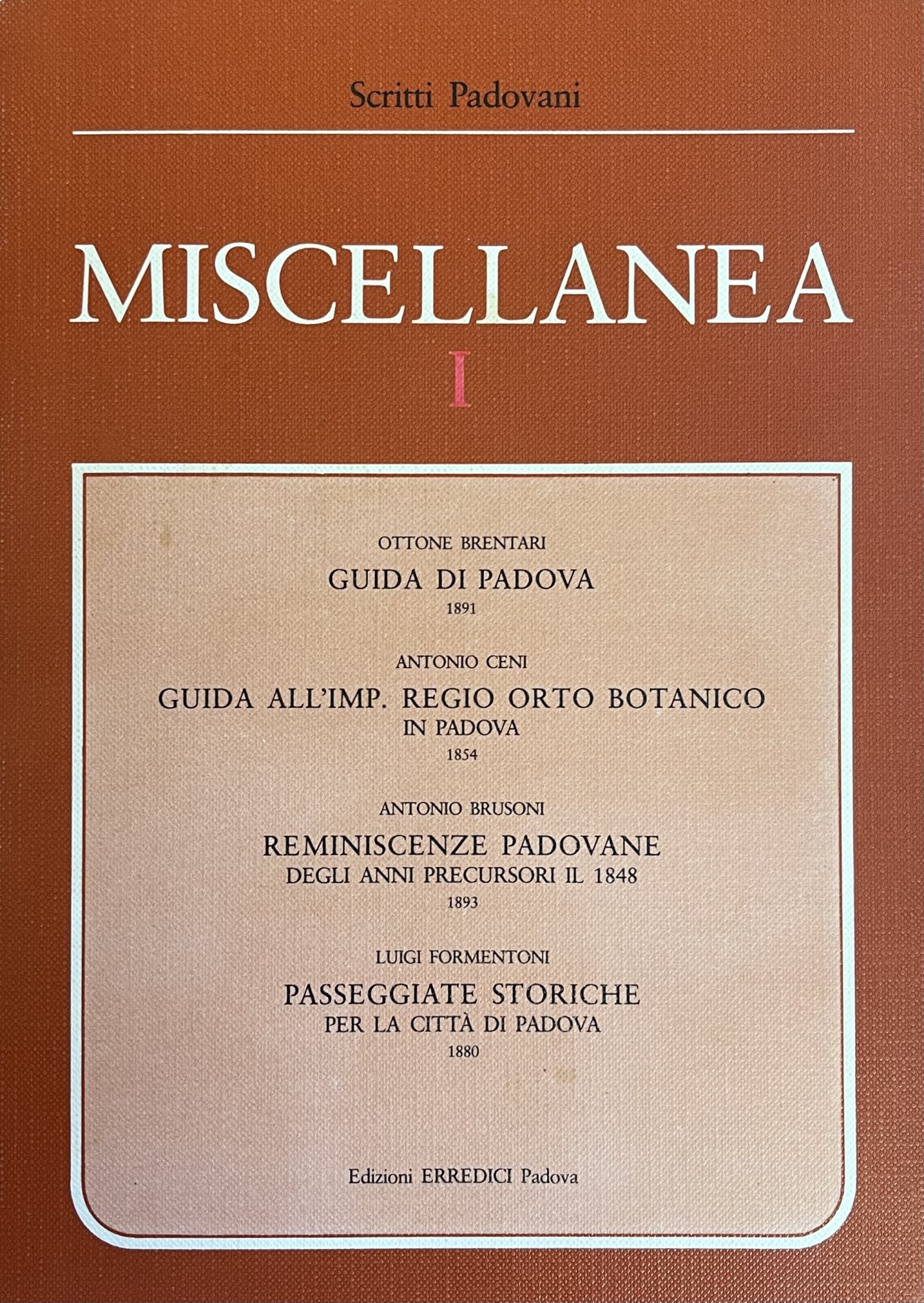 MISCELLANEA I