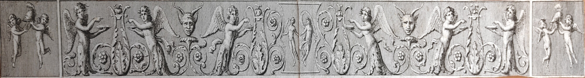 MOTIVI DECORATIVI (GROTTESCHE E PUTTI)