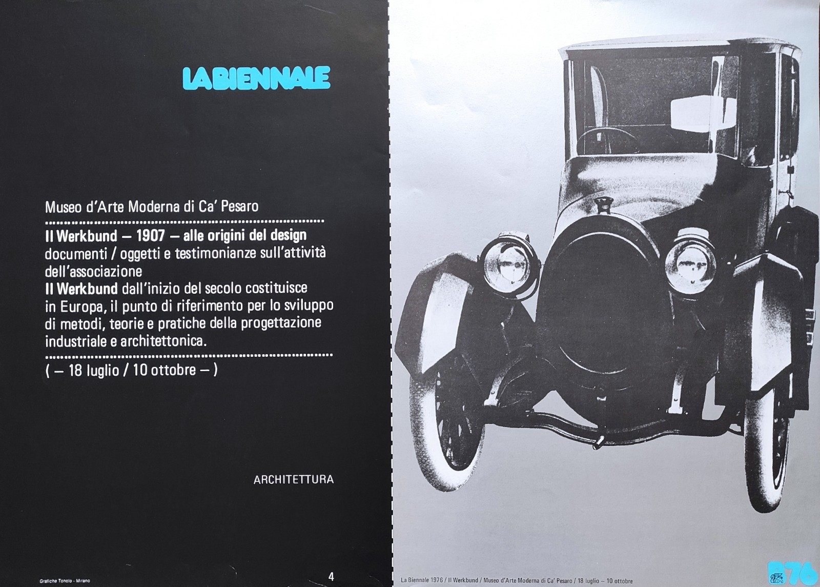 MUSEO D'ARTE MODERNA DI CA' PESARO. IL WERKBUND - 1907