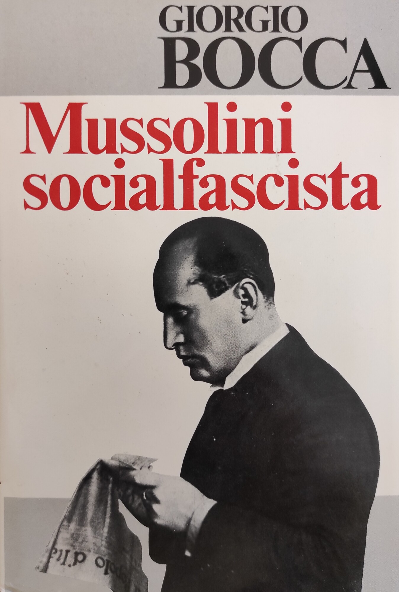 MUSSOLINI SOCIALFASCISTA