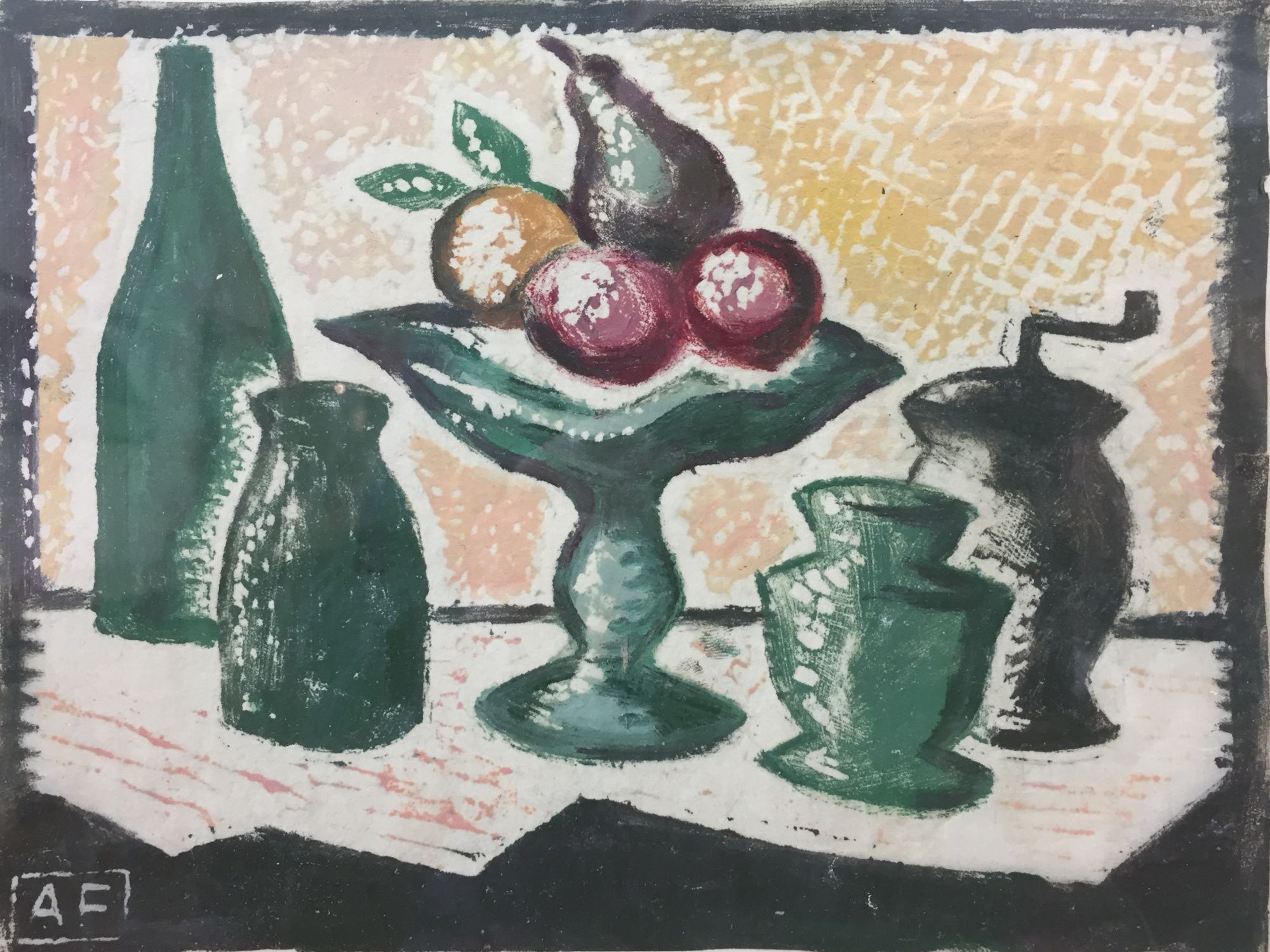 NATURA MORTA CON MACININO