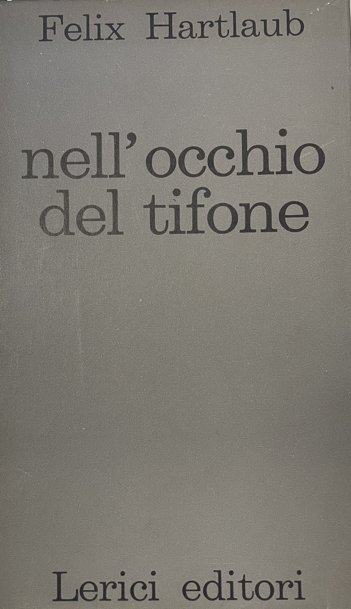 NELL' OCCHIO DEL TIFONE