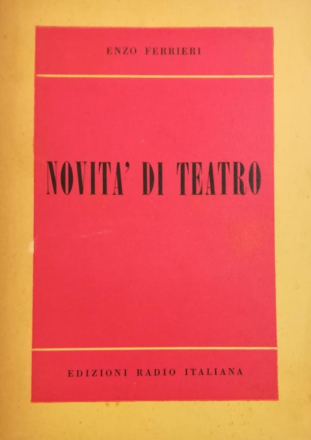NOVITA' DI TEATRO