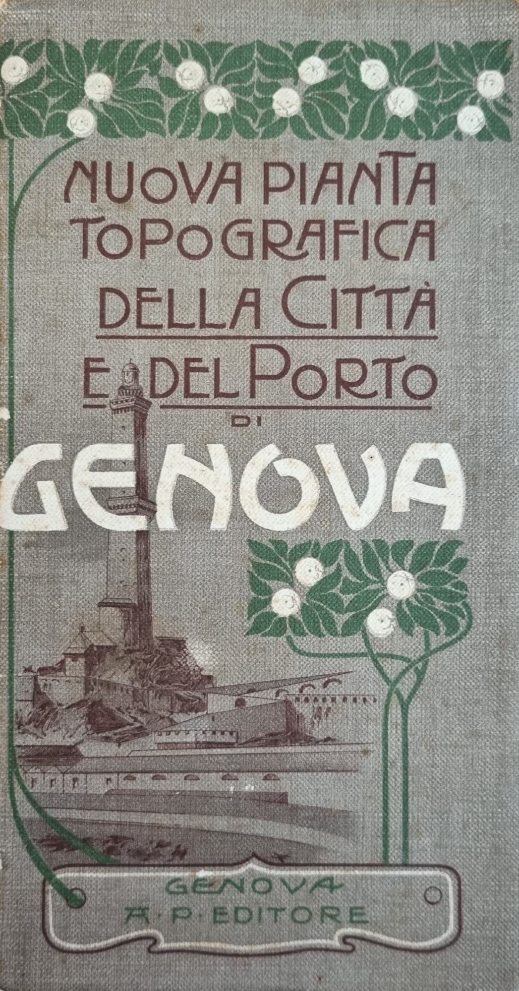 NUOVA PIANTA TOPOGRAFICA DELLA CITTÀ E DEL PORTO DI GENOVA