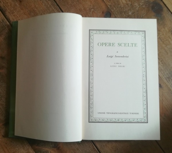 OPERE SCELTE