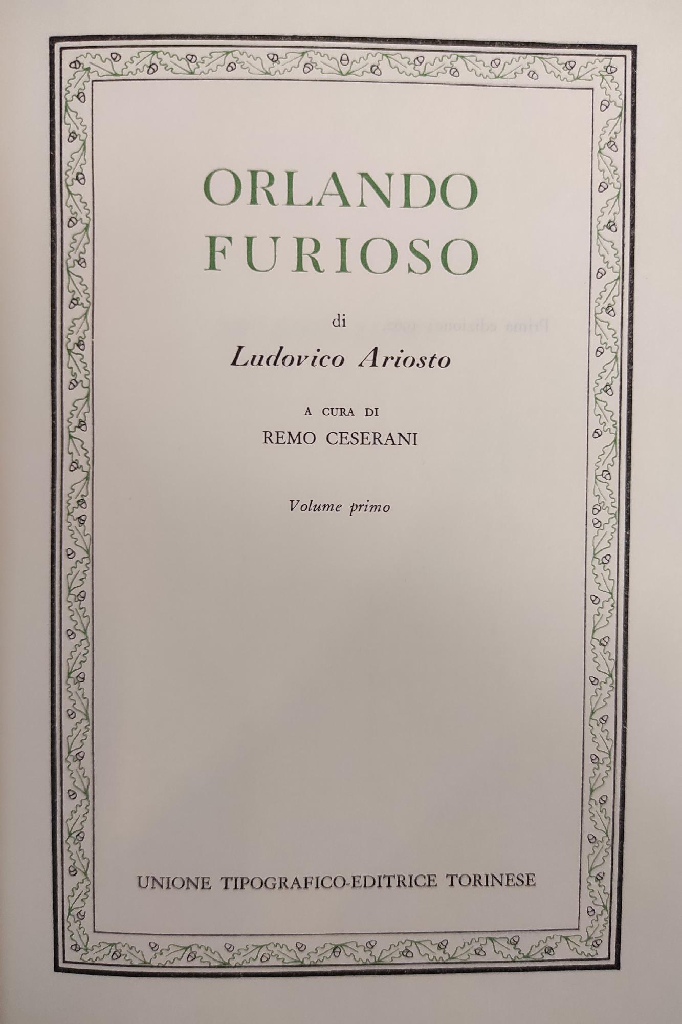 ORLANDO FURIOSO