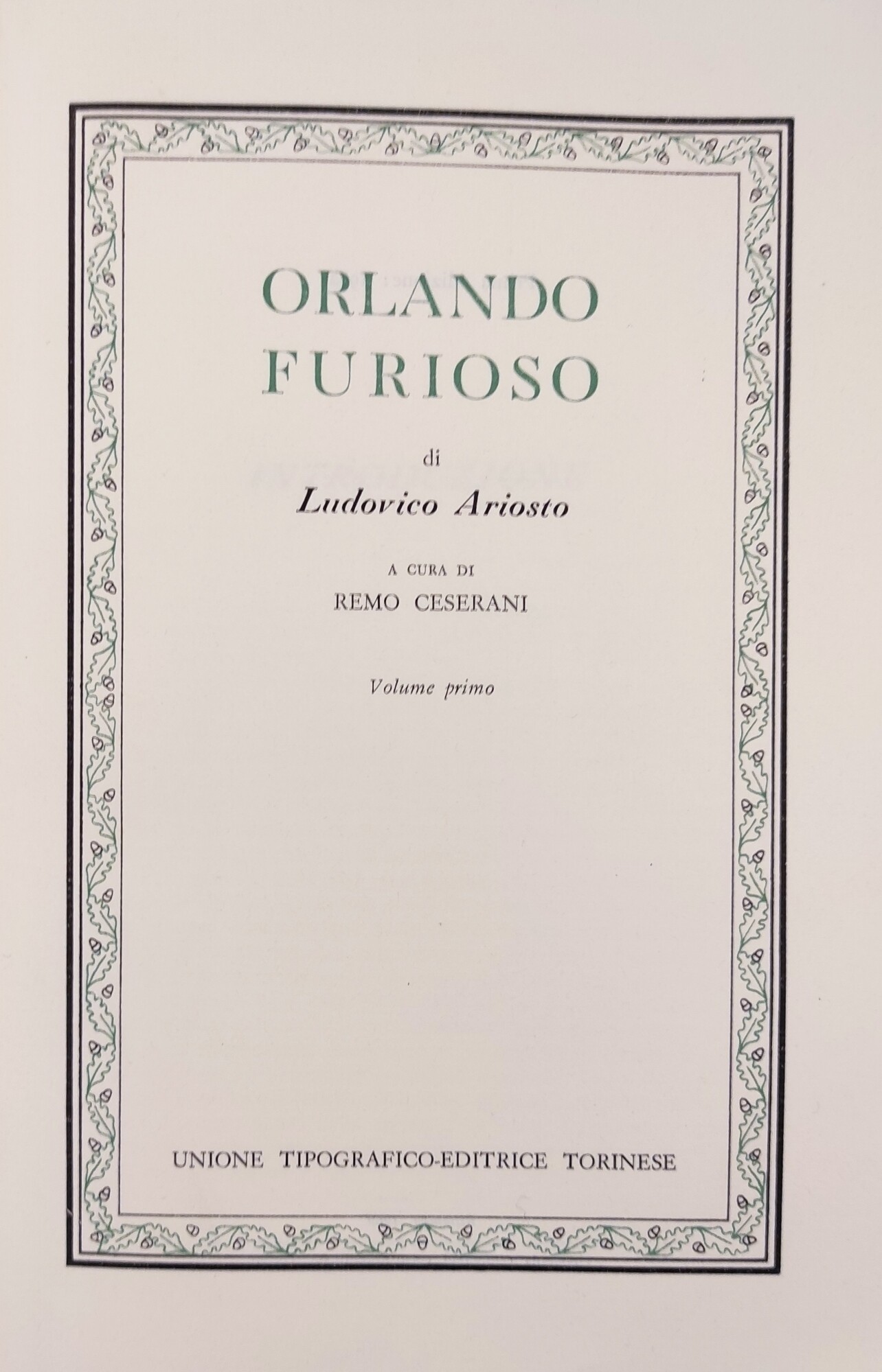 ORLANDO FURIOSO