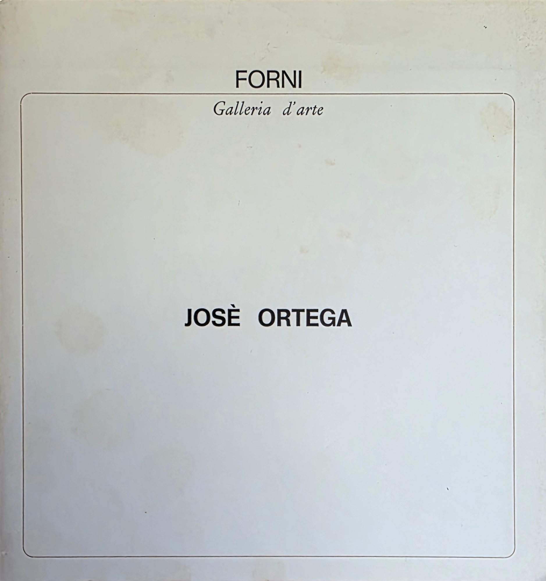 ORTEGA JOSÈ