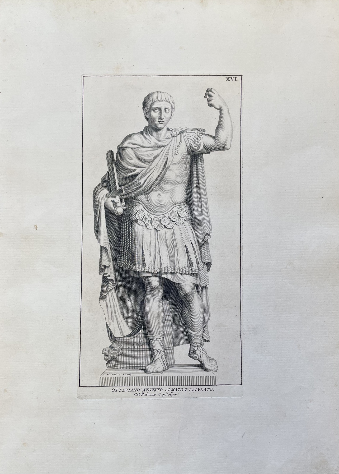 OTTAVIANO AUGUSTO ARMATO E PALUDATO