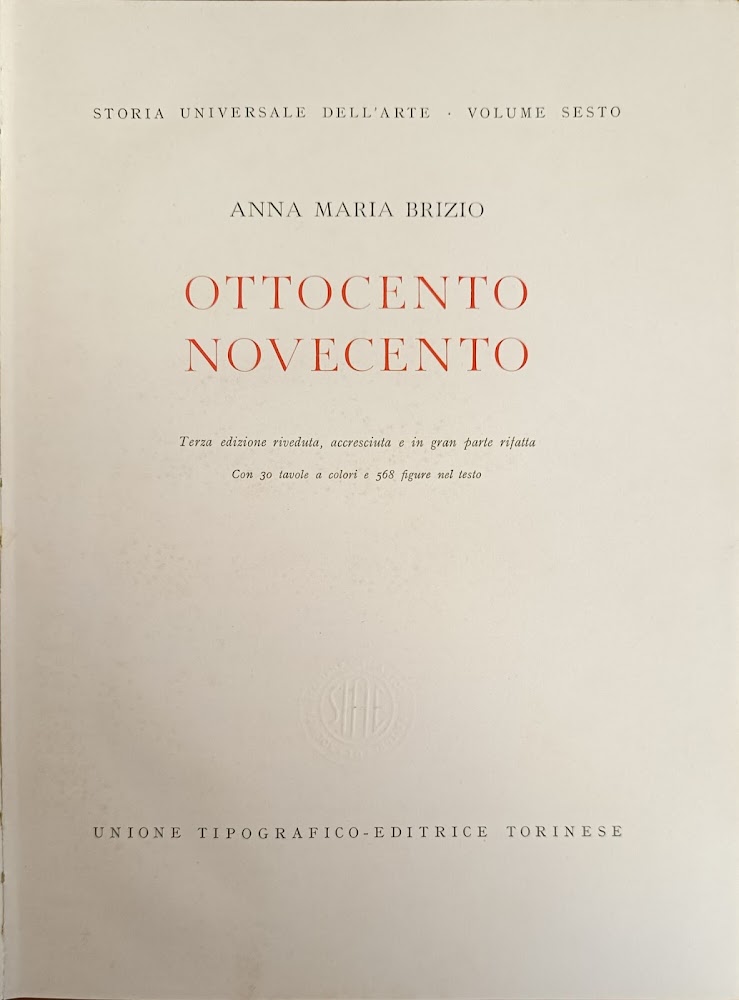 OTTOCENTO. NOVECENTO