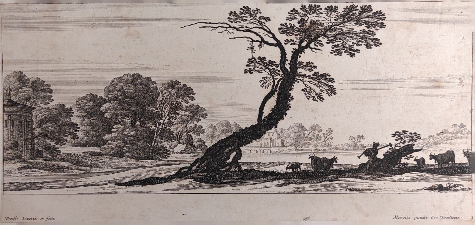 PAESAGGIO CON ARMENTI