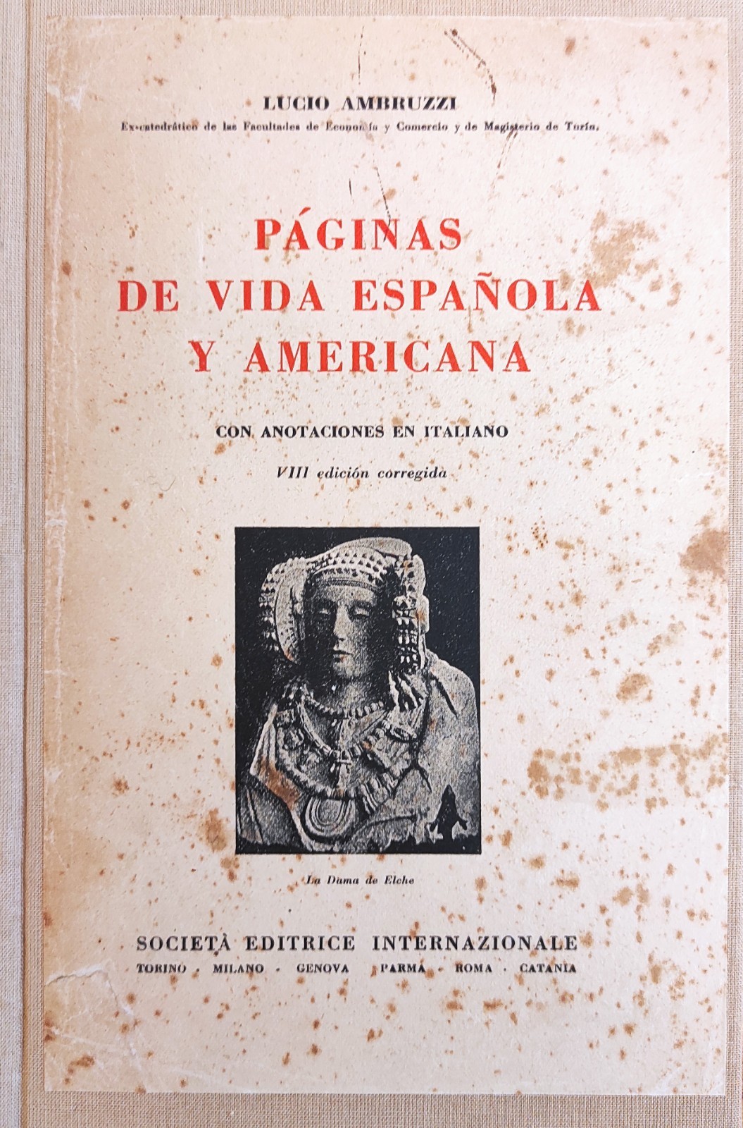 PAGINAS DE VIDA ESPANOLA Y AMERICANA