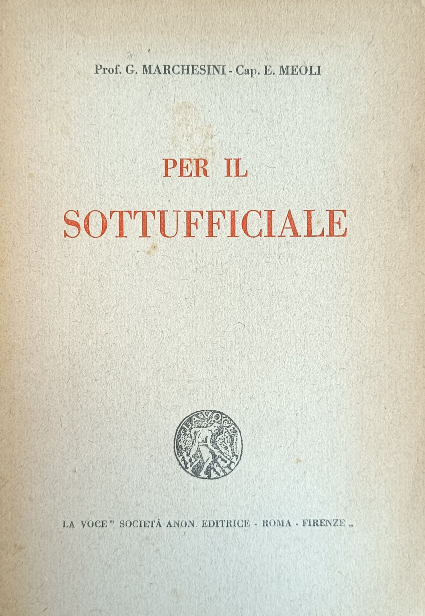 PER IL SOTTUFFICIALE