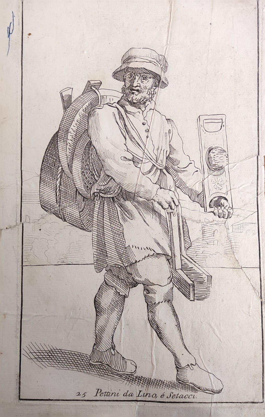 PETTINI DA LINO, E' SETACCI