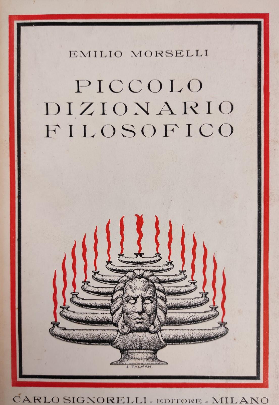 PICCOLO DIZIONARIO FILOSOFICO