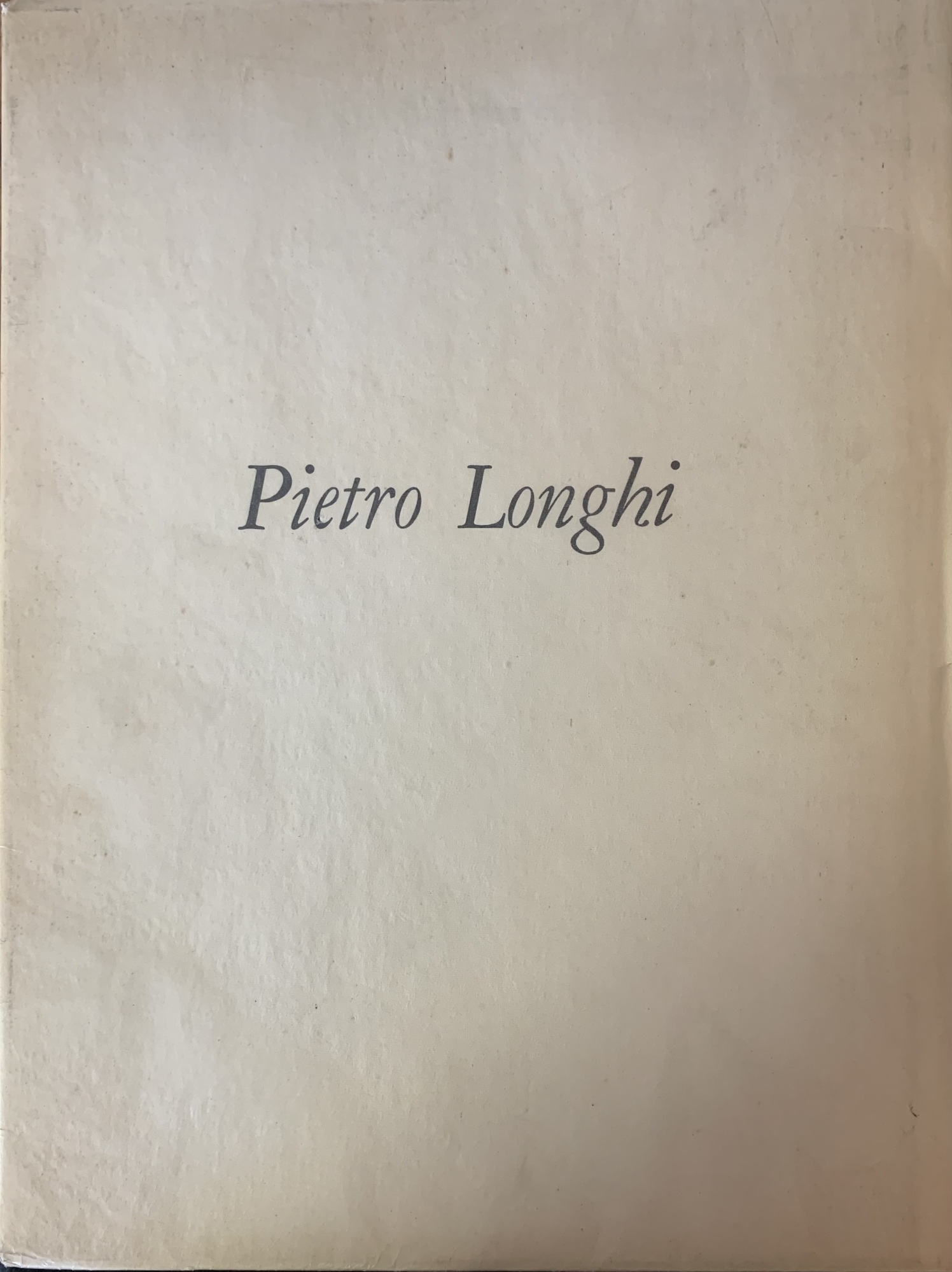 PIETRO LONGHI