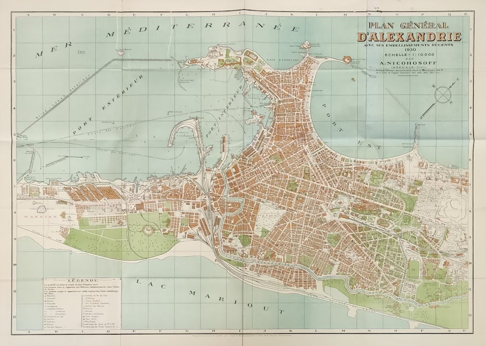 PLAN GENERAL D'ALEXANDRIE