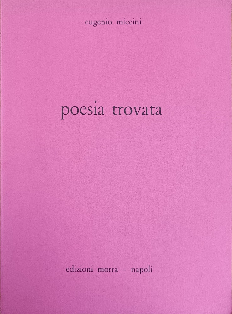 POESIA TROVATA