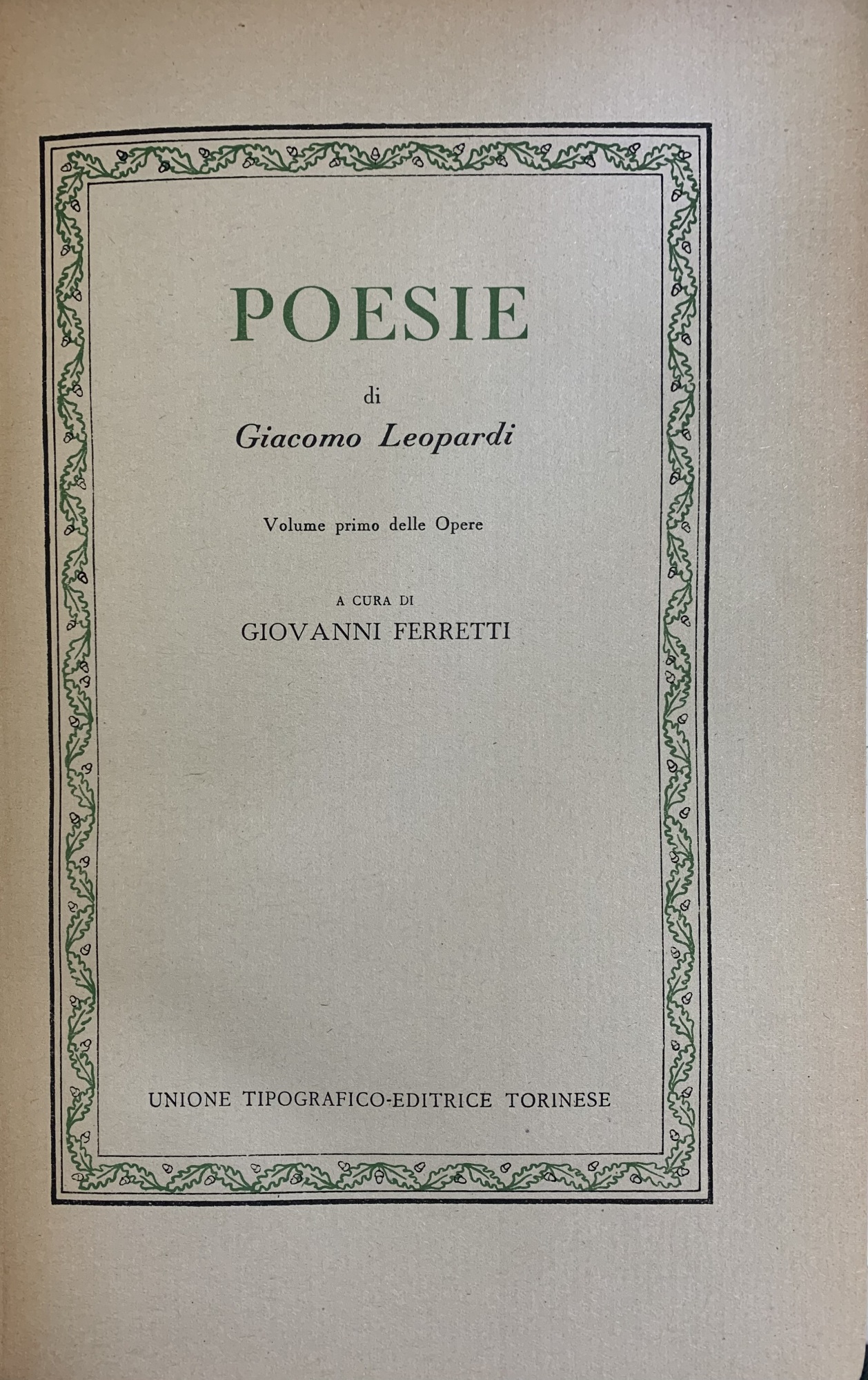 POESIE seguito da PROSE