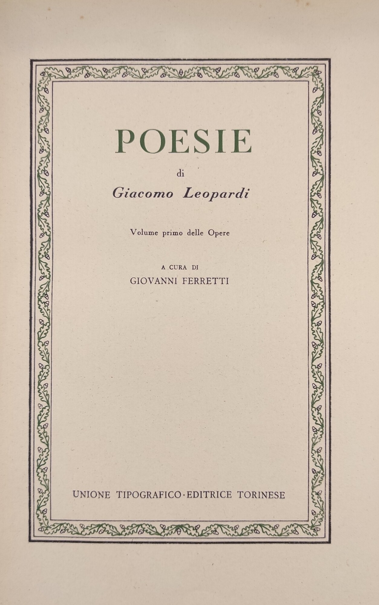 POESIE seguito da PROSE