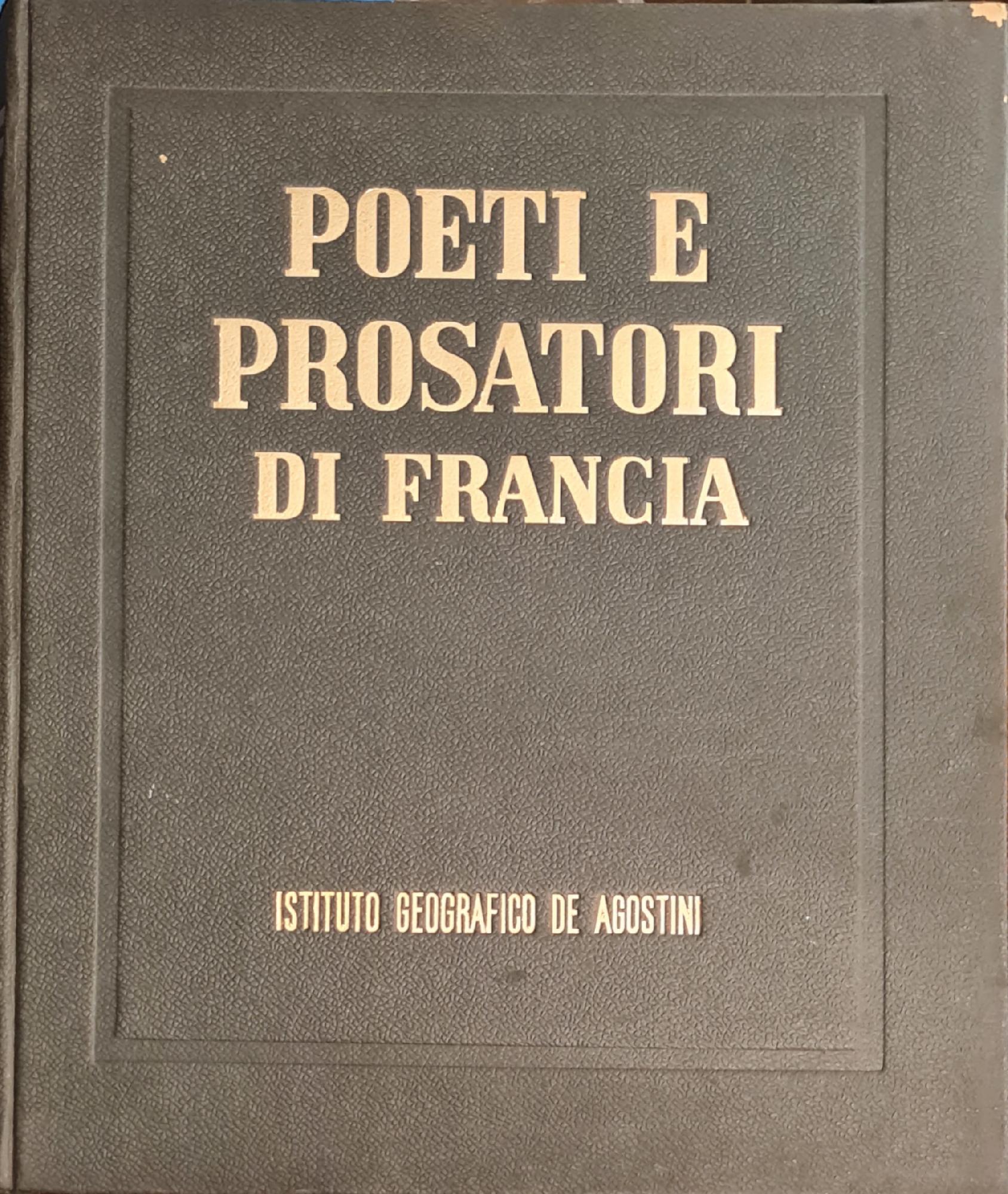 POETI E PROSATORI DI FRANCIA