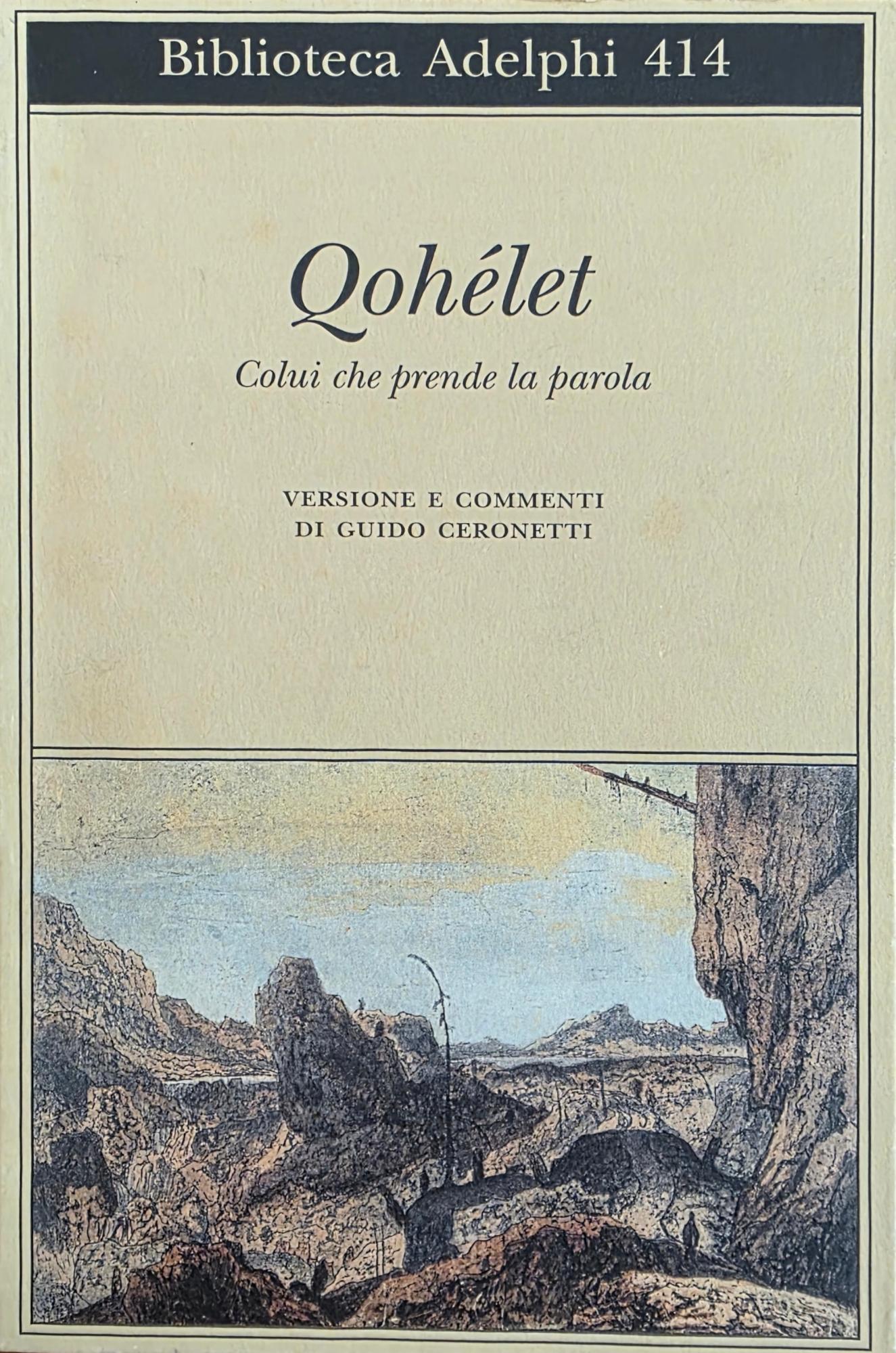 QOHÉLET. COLUI CHE PRENDE LA PAROLA
