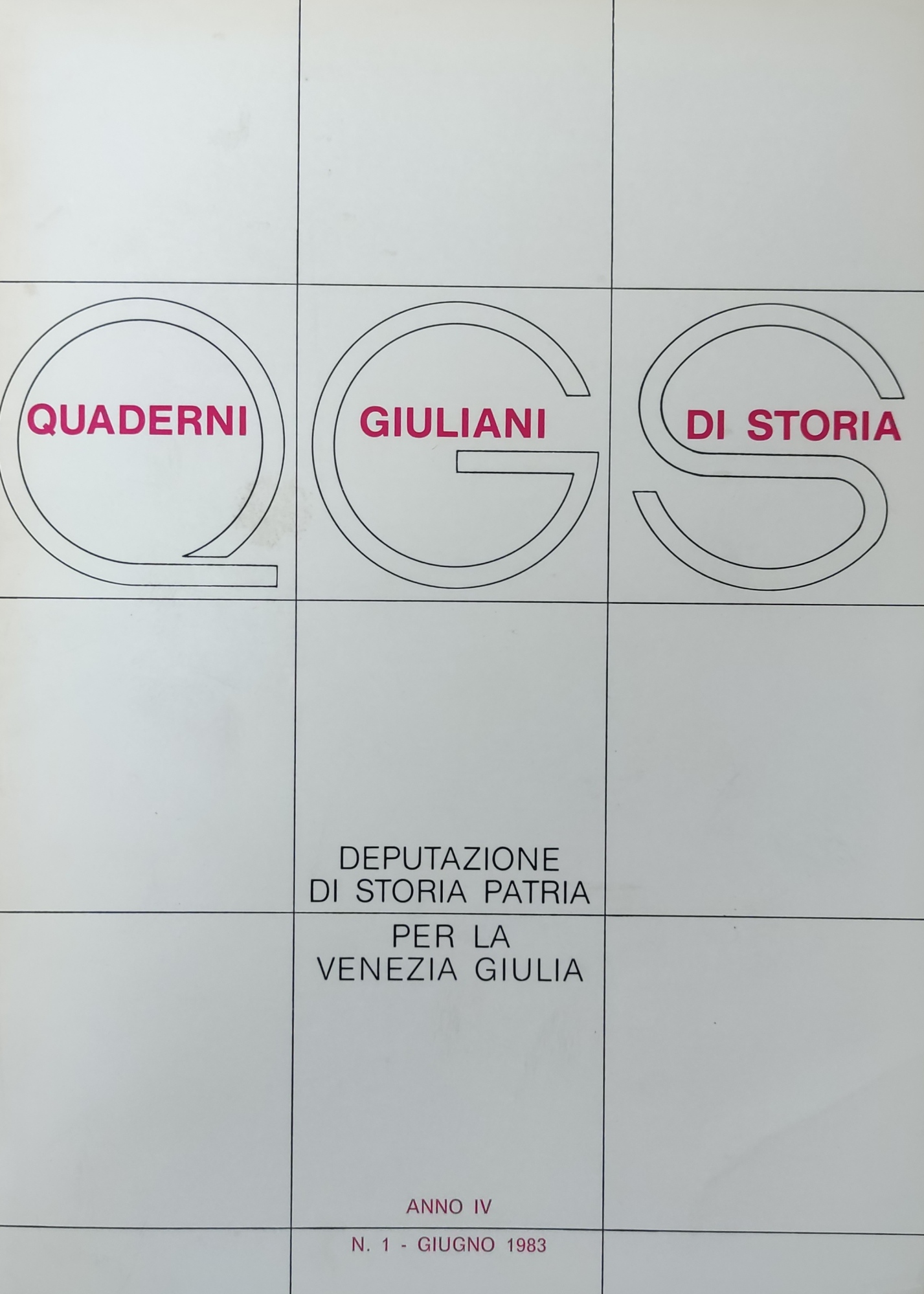 QUADERNI GIULIANI DI STORIA