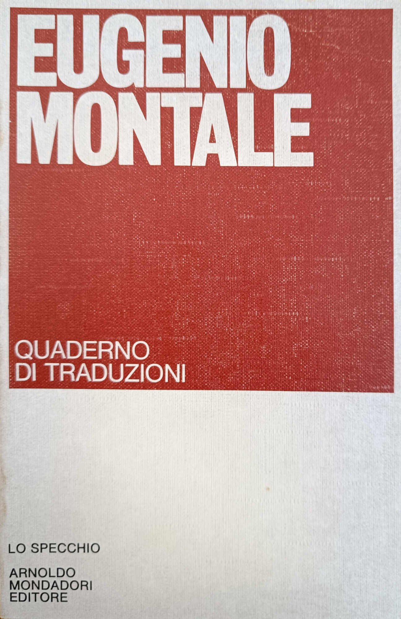 QUADERNO DI TRADUZIONI