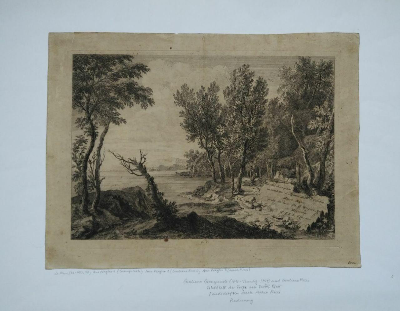 RACCOLTE DI PAESI INVENTATE E DIPINTE DAL CELEBRE MARCO RICCI