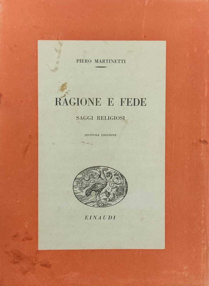 RAGIONE E FEDE. SAGGI RELIGIOSI