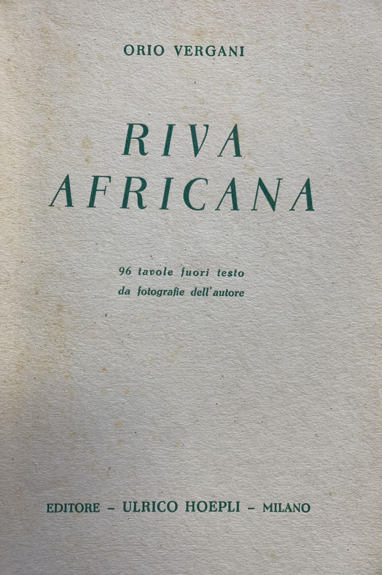 RIVA AFRICANA