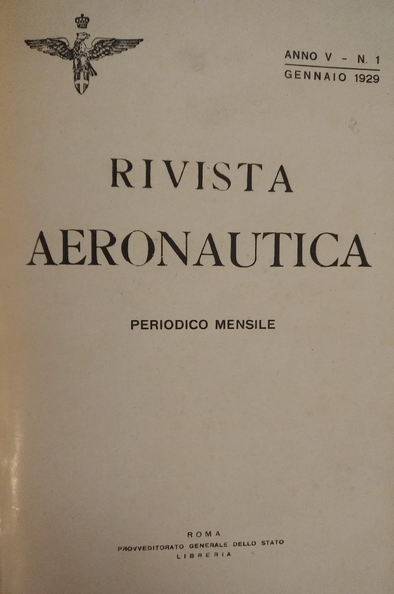 RIVISTA AEREONAUTICA