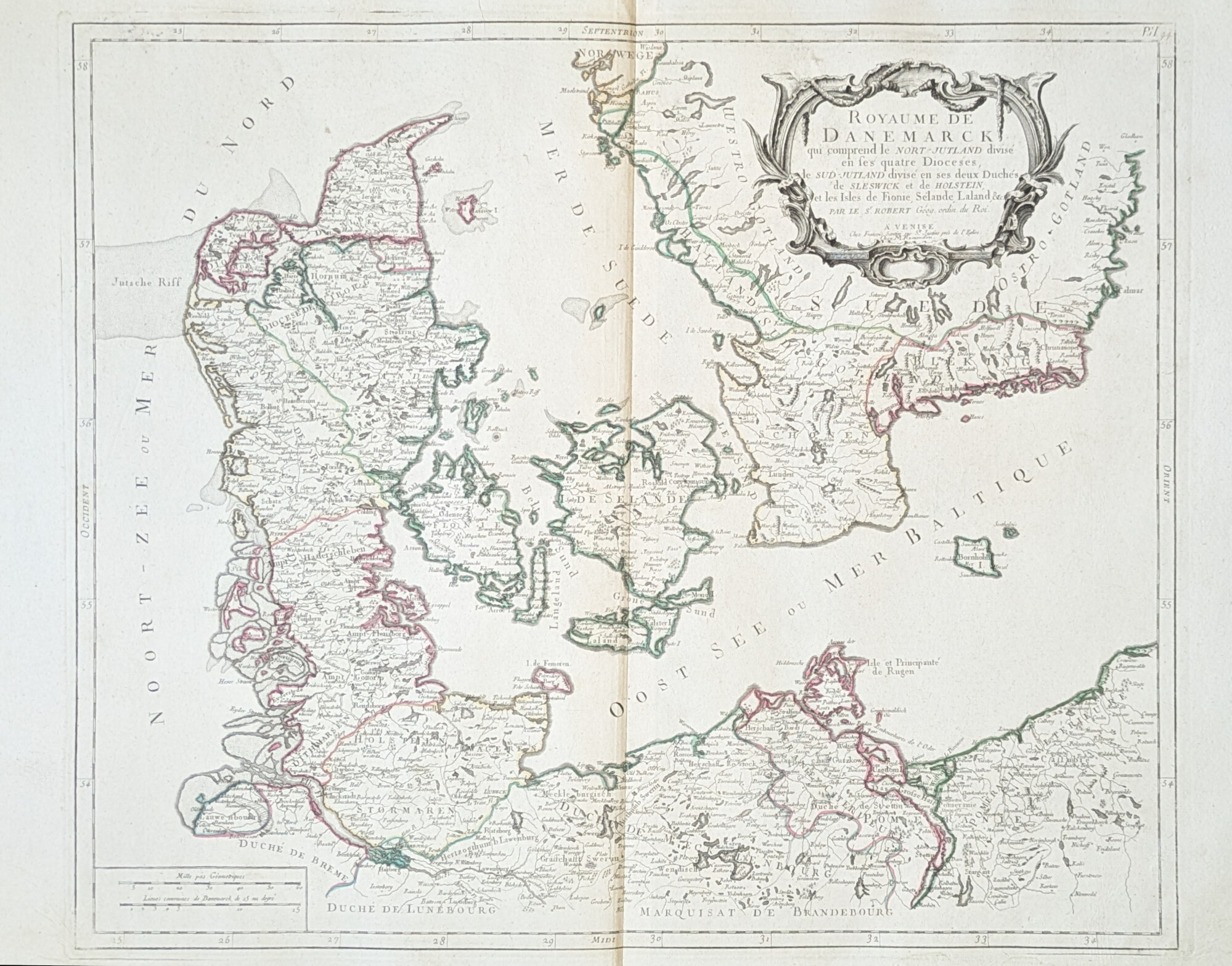 ROYAUME DE DANEMARCK QUI COMPREND LE NORT-JUTLAND DIVISE' EN SES …