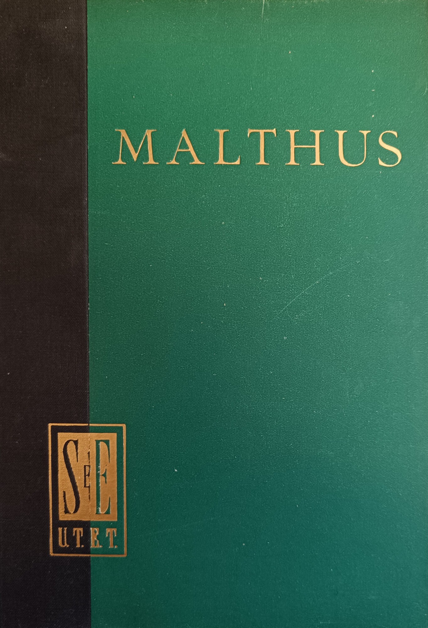 SAGGIO SUL PRINCIPIO DI POPOLAZIONE