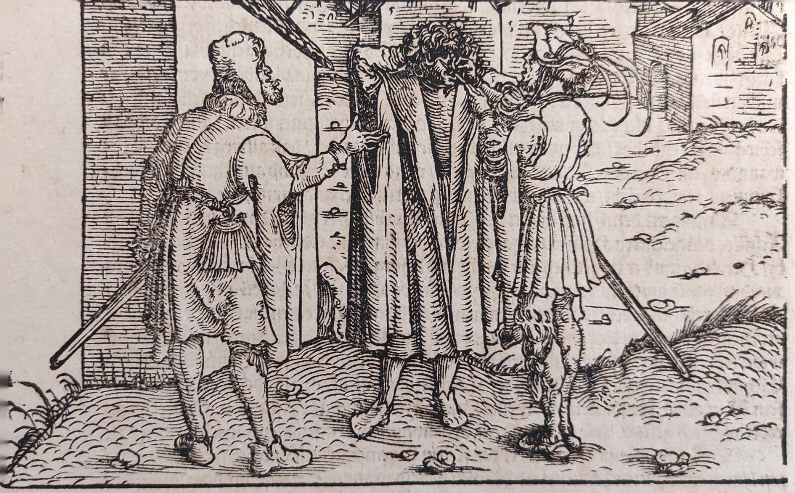 SCENA PER IL "DE REMEDIIS FORTUNAE" DI PETRARCA