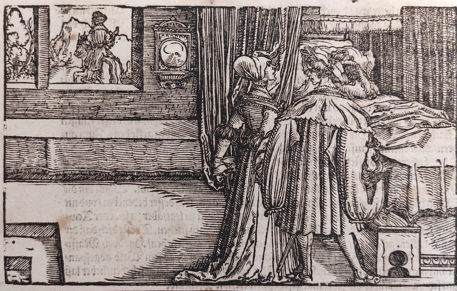 SCENA PER IL "DE REMEDIIS FORTUNAE" DI PETRARCA