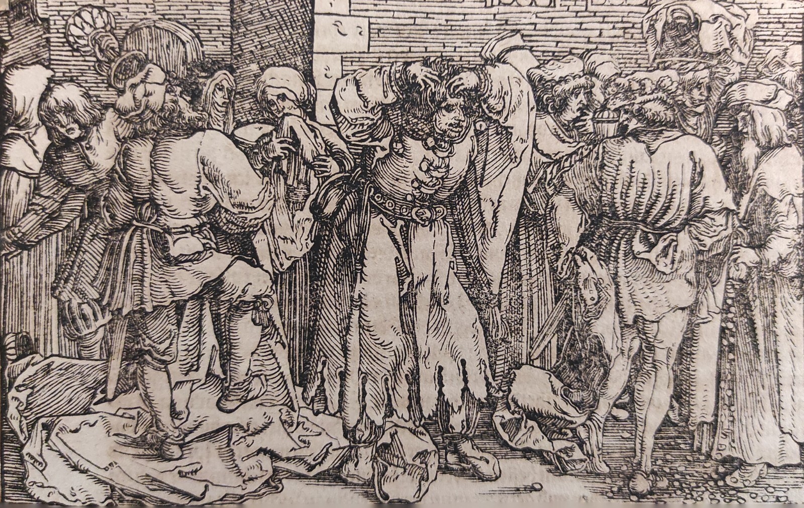 SCENA PER IL "DE REMEDIIS FORTUNAE" DI PETRARCA