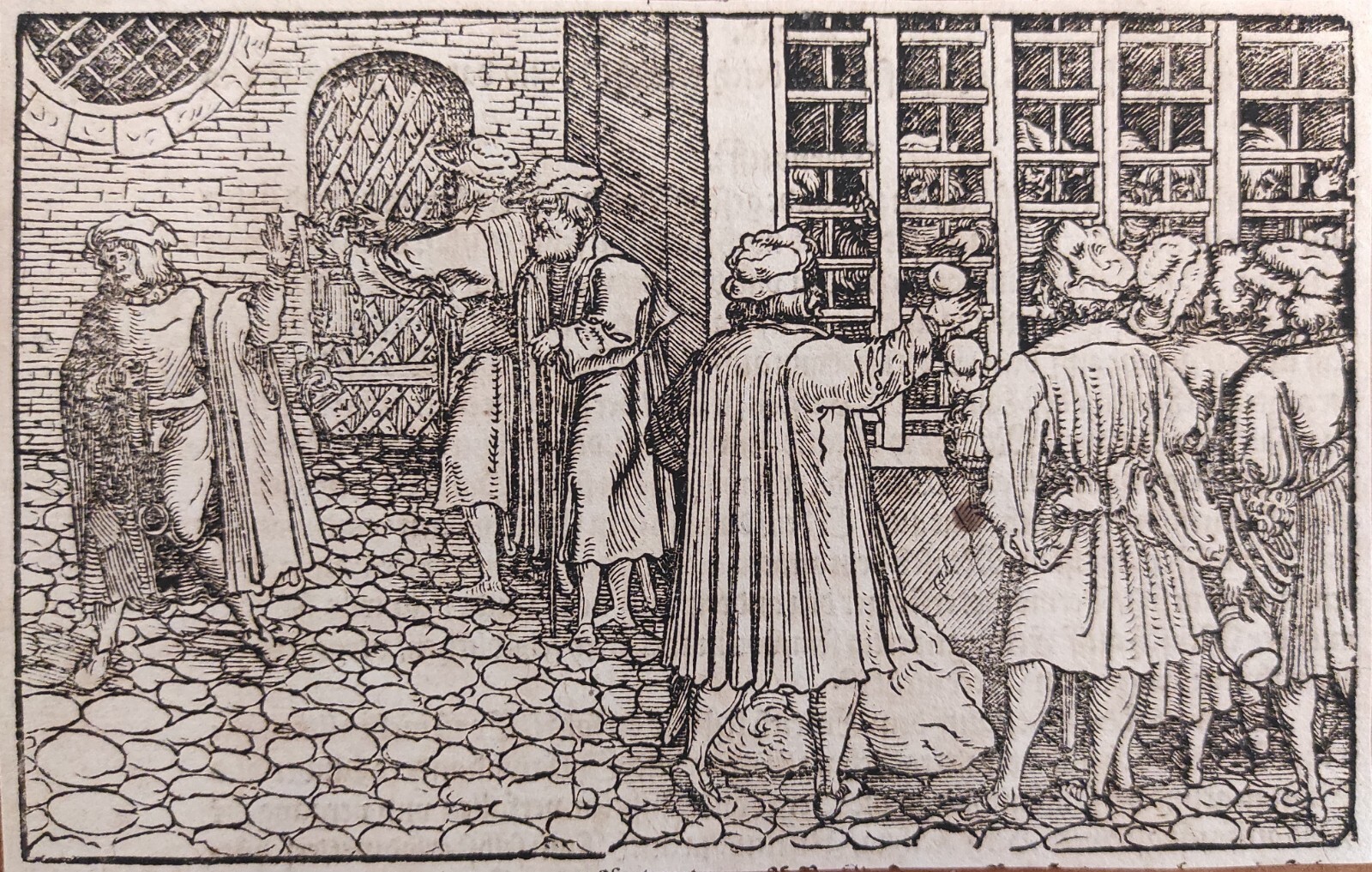 SCENA PER IL "DE REMEDIIS FORTUNAE" DI PETRARCA