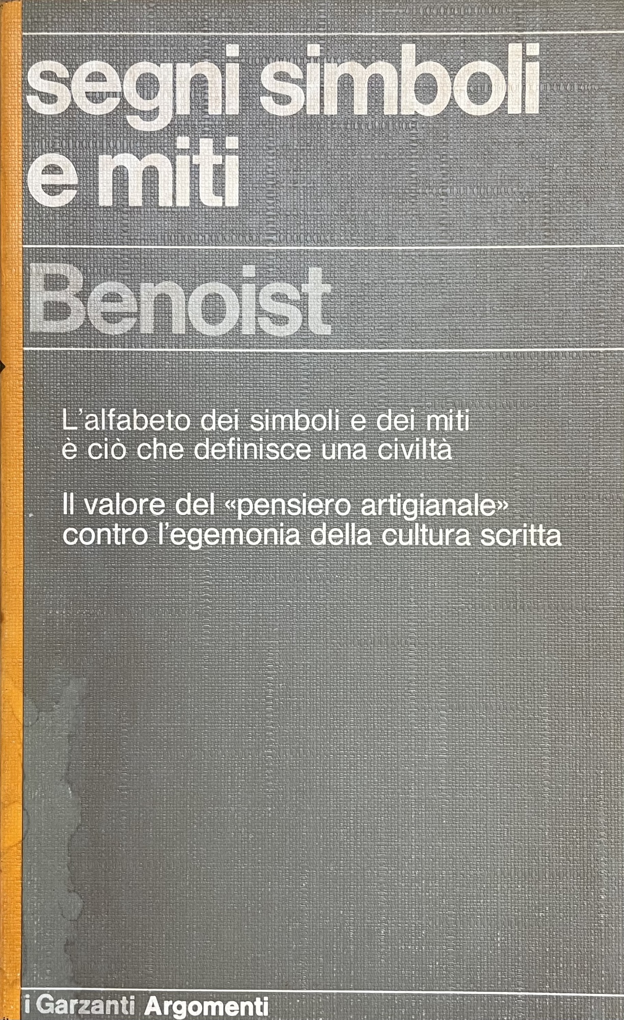 SEGNI, SIMBOLI E MITI