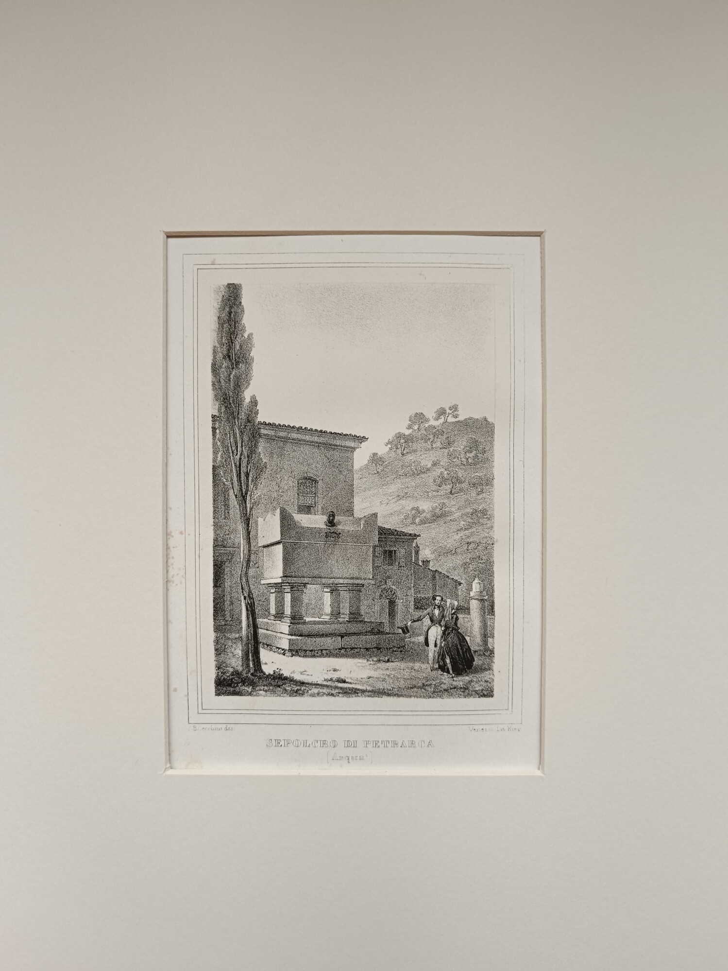 SEPOLCRO DI PETRARCA. ARQUA' (PADOVA)