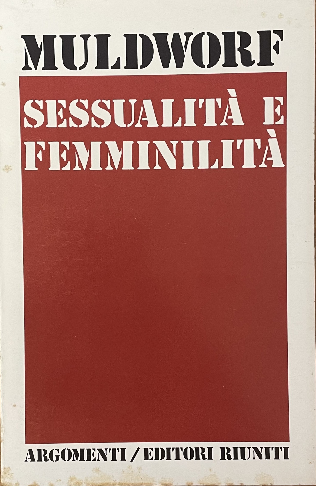 SESSUALITÀ E FEMMINILITÀ
