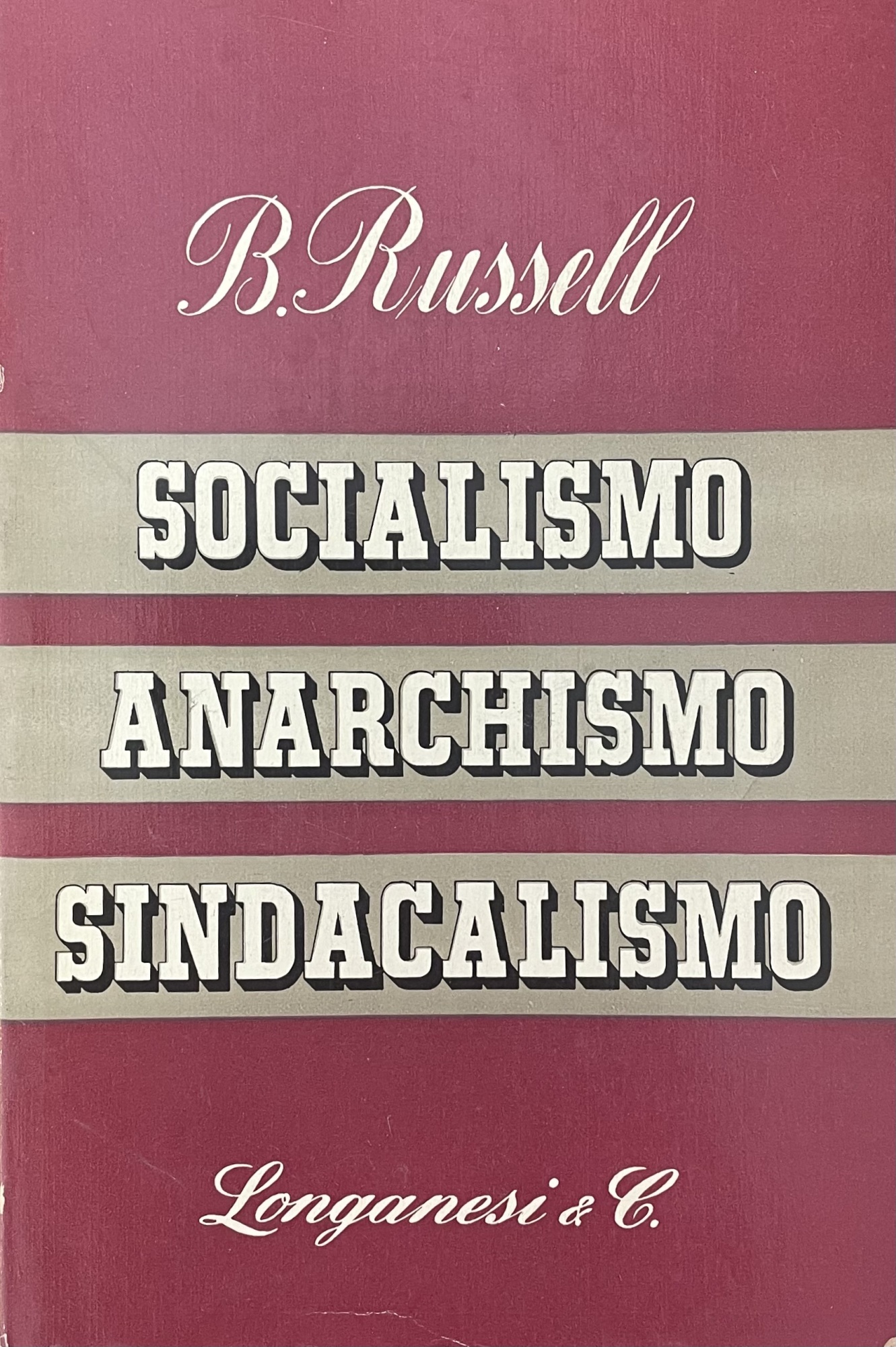 SOCIALISMO, ANARCHISMO, SINDACALISMO
