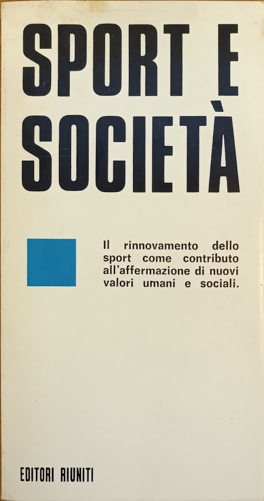SPORT E SOCIETÀ