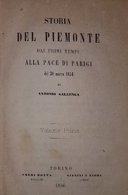 STORIA DEL PIEMONTE