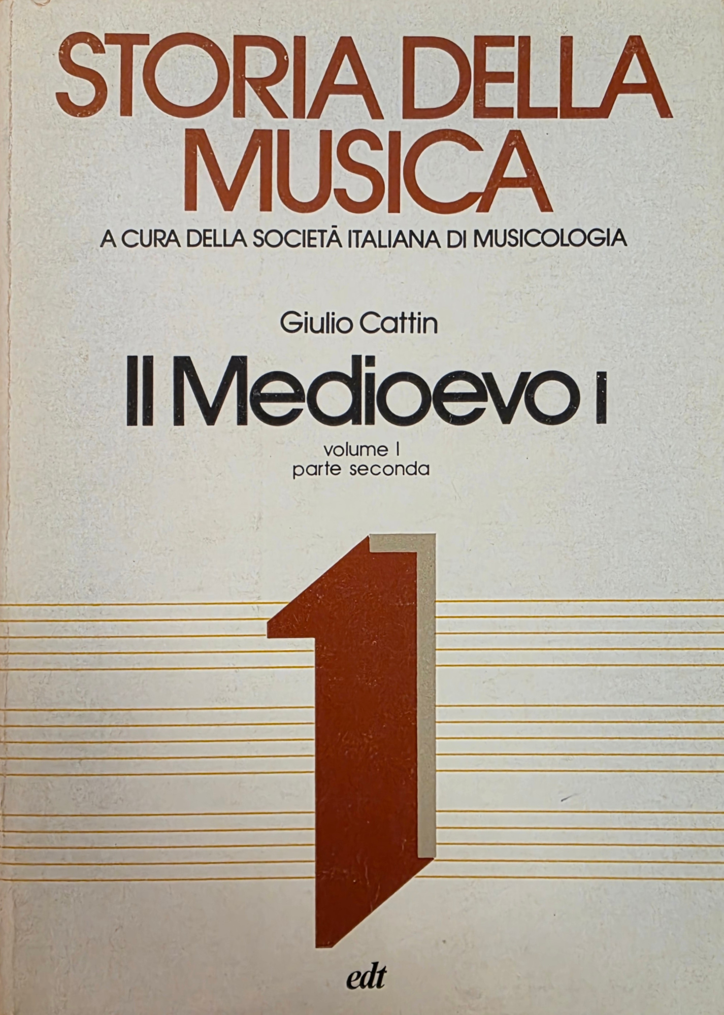 STORIA DELLA MUSICA. IL MEDIOEVO
