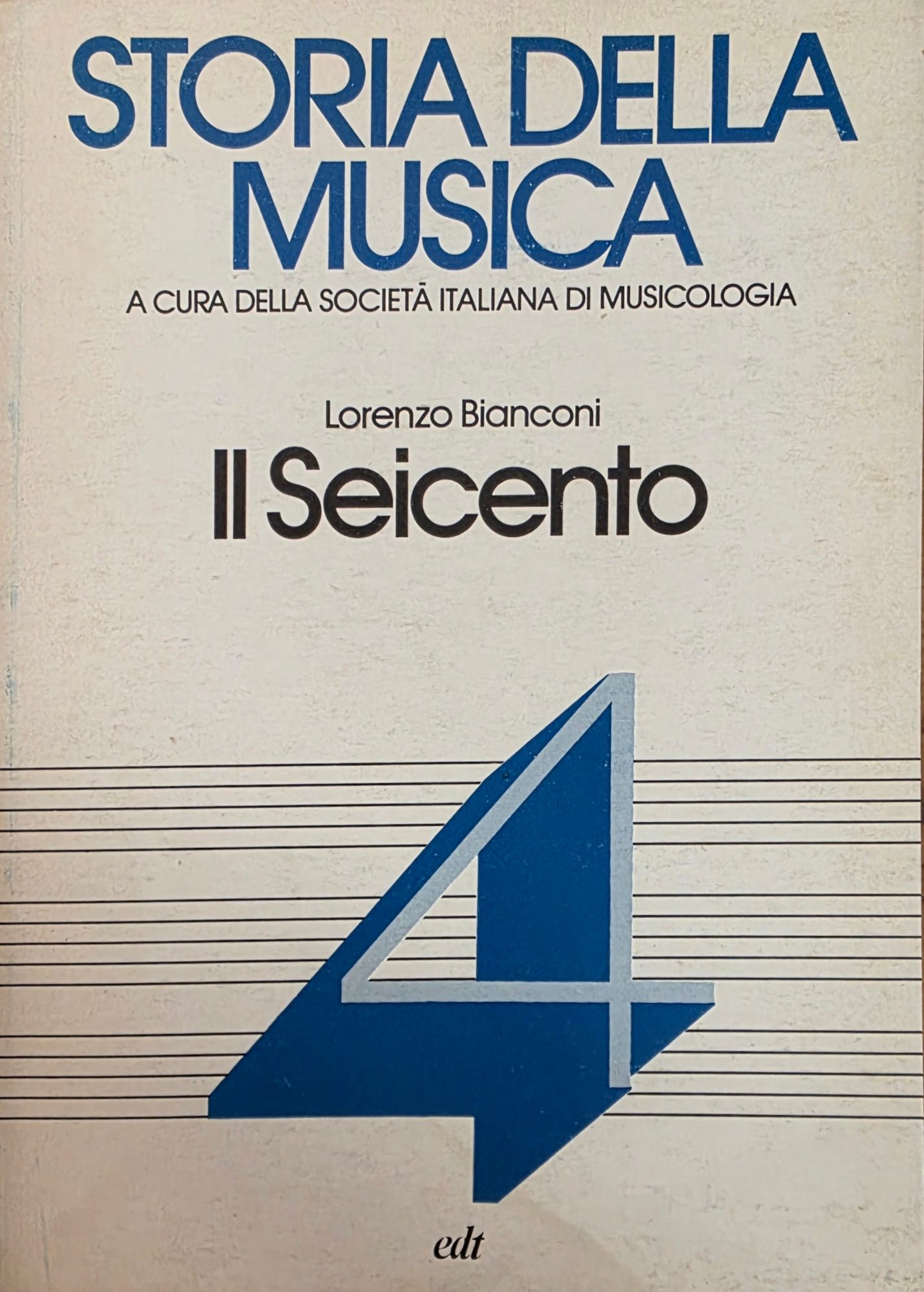 STORIA DELLA MUSICA. IL SEICENTO