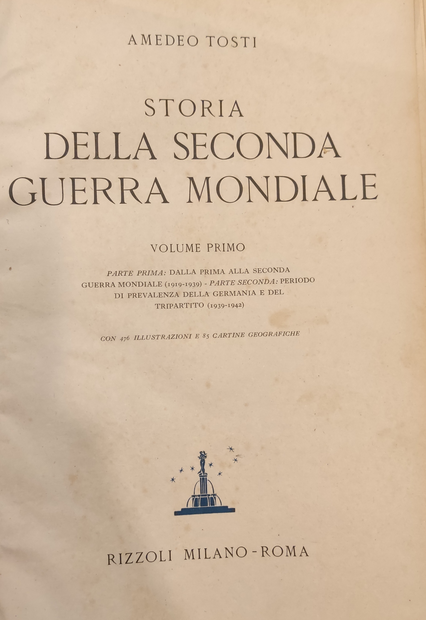 STORIA DELLA SECONDA GUERRA MONDIALE